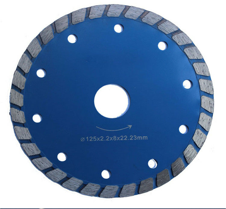 150mm Continuous Diamond Band Saw Blade with Turbo Type For Cutting Stone