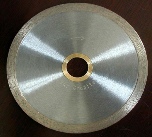 105mm Sintered Continuous Diamond Saw Blade for Tile