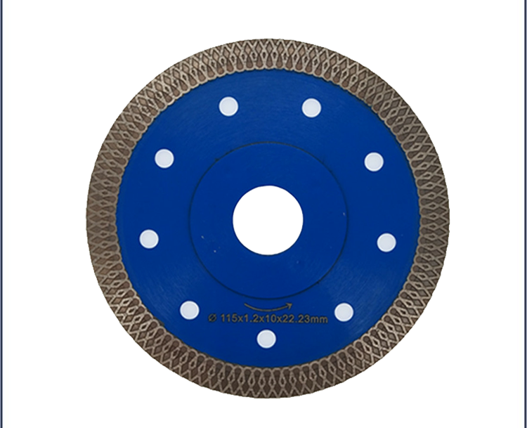 5 Inch high efficient sintered diamond saw blade for tile pocelain cutting
